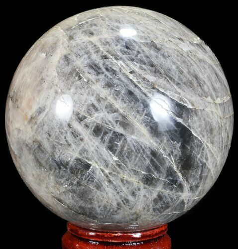 Polished Black Moonstone Sphere #71564